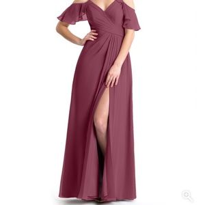 Mulberry Azazie Bridesmaid Dress